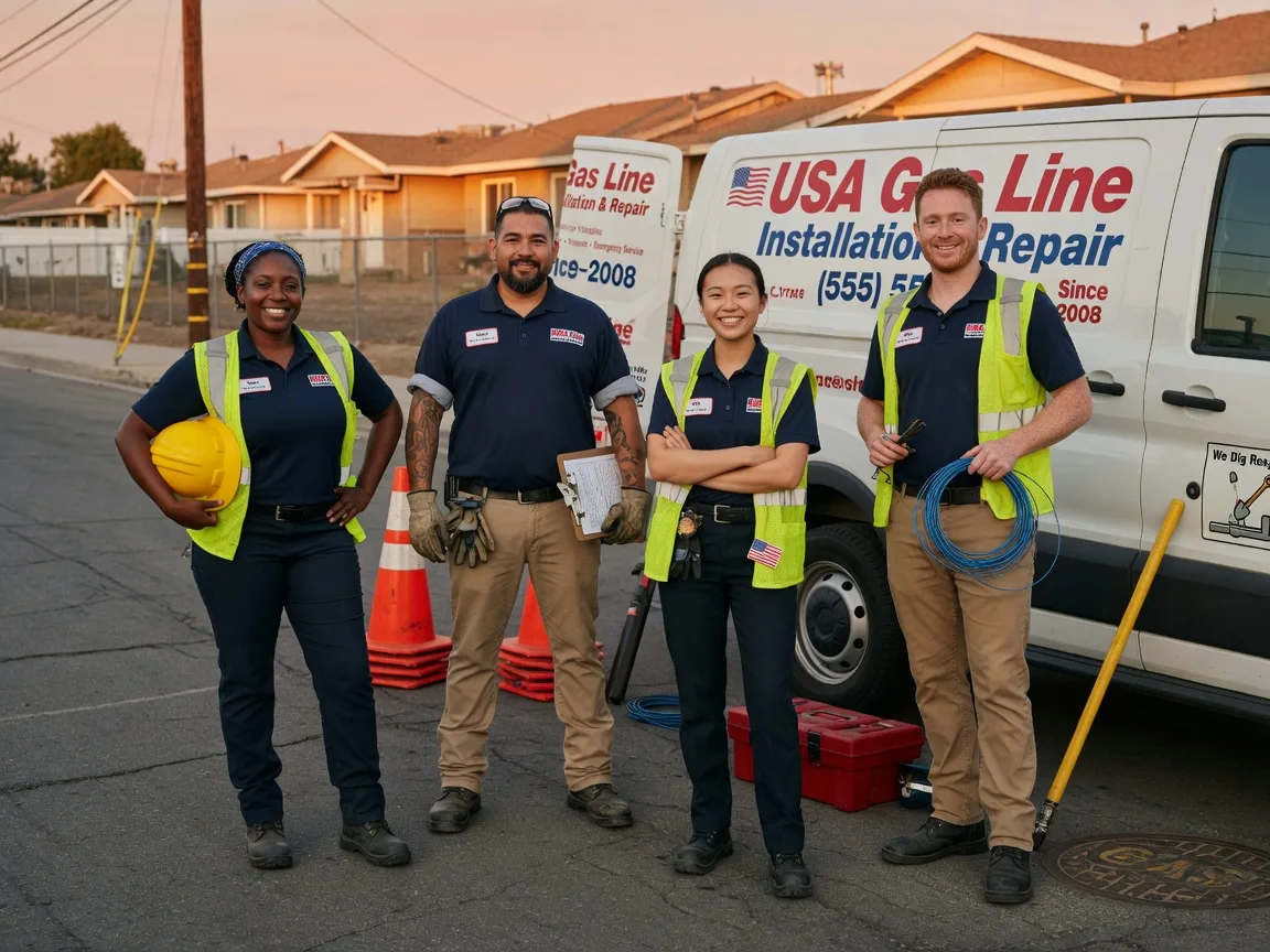 Gas Line Installation company in Newcomb, MD